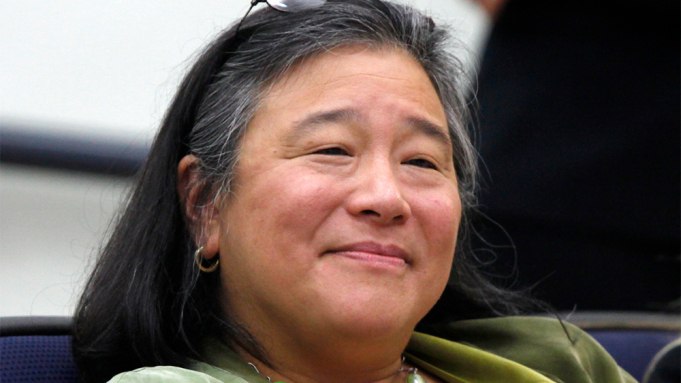 White House Director for Public Engagement Christina "Tina" Tchen is pictured at a Middle Class Task Force event on solutions for families balancing the dual demands of work and caring for family in the Eisenhower Executive Office Building across from the White House in Washington, Tuesday, July 20, 2010. (AP Photo/Charles Dharapak)
