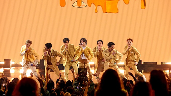 BTS-perform-onstage-during-the-2021-American-Music-Awards-Getty-H-2021